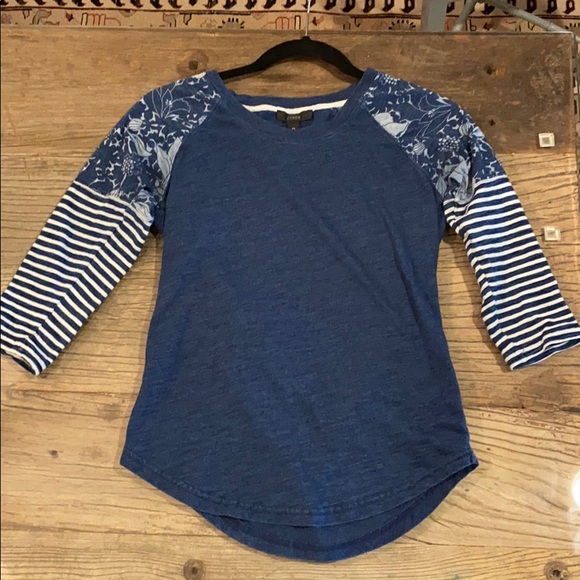 J.Crew 3/4 length tee - Picture 5 of 8
